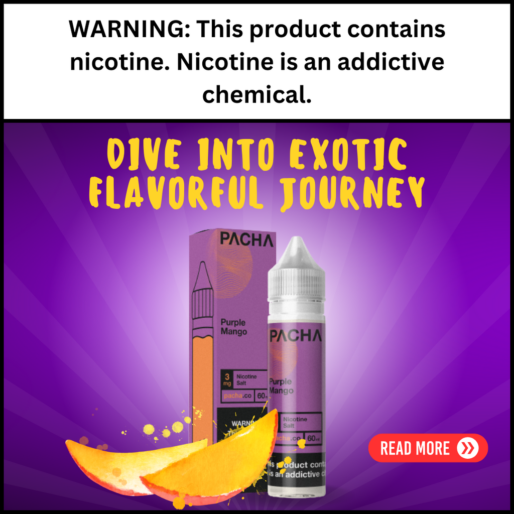 Dive into Exotic Flavorful Journey with Pachamama's Purple Mango Vape