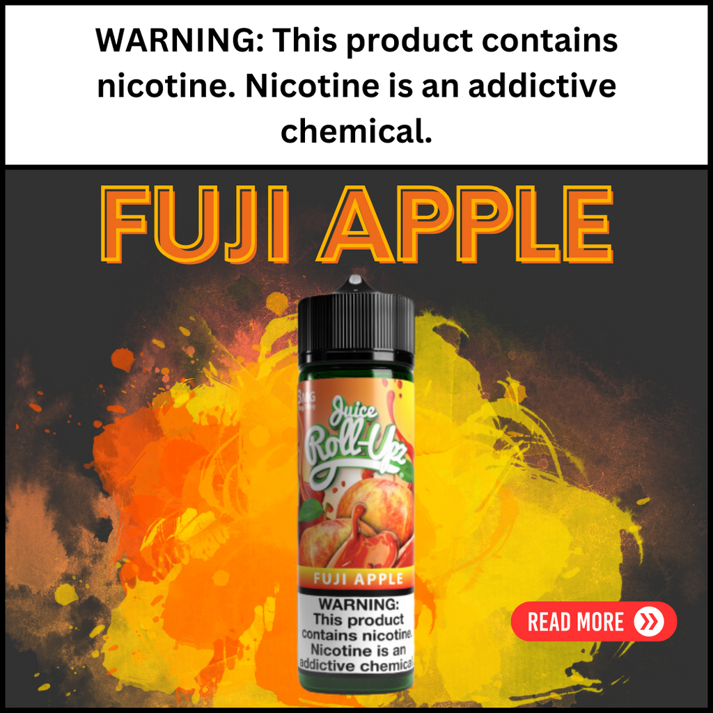 Indulge in the Crisp Sweetness of Fuji Apple ELiquid by Juice Roll Up