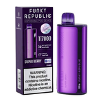 Super Berry (Berry Mix) Disposable Vape (7000 Puffs) by Funky Republic Ti7000