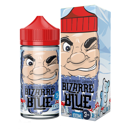 Blue Raspberry Gummies by Bizarre Blue Ice 100ml