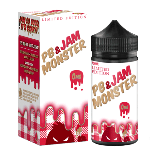 PB & Strawberry Jam by Jam Monster 100ml