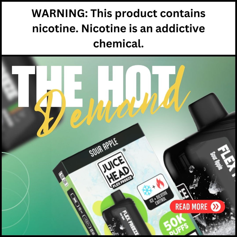 Disposable Vape Device By Juice Head Flex Freeze: The Hot Demand Product In The Market