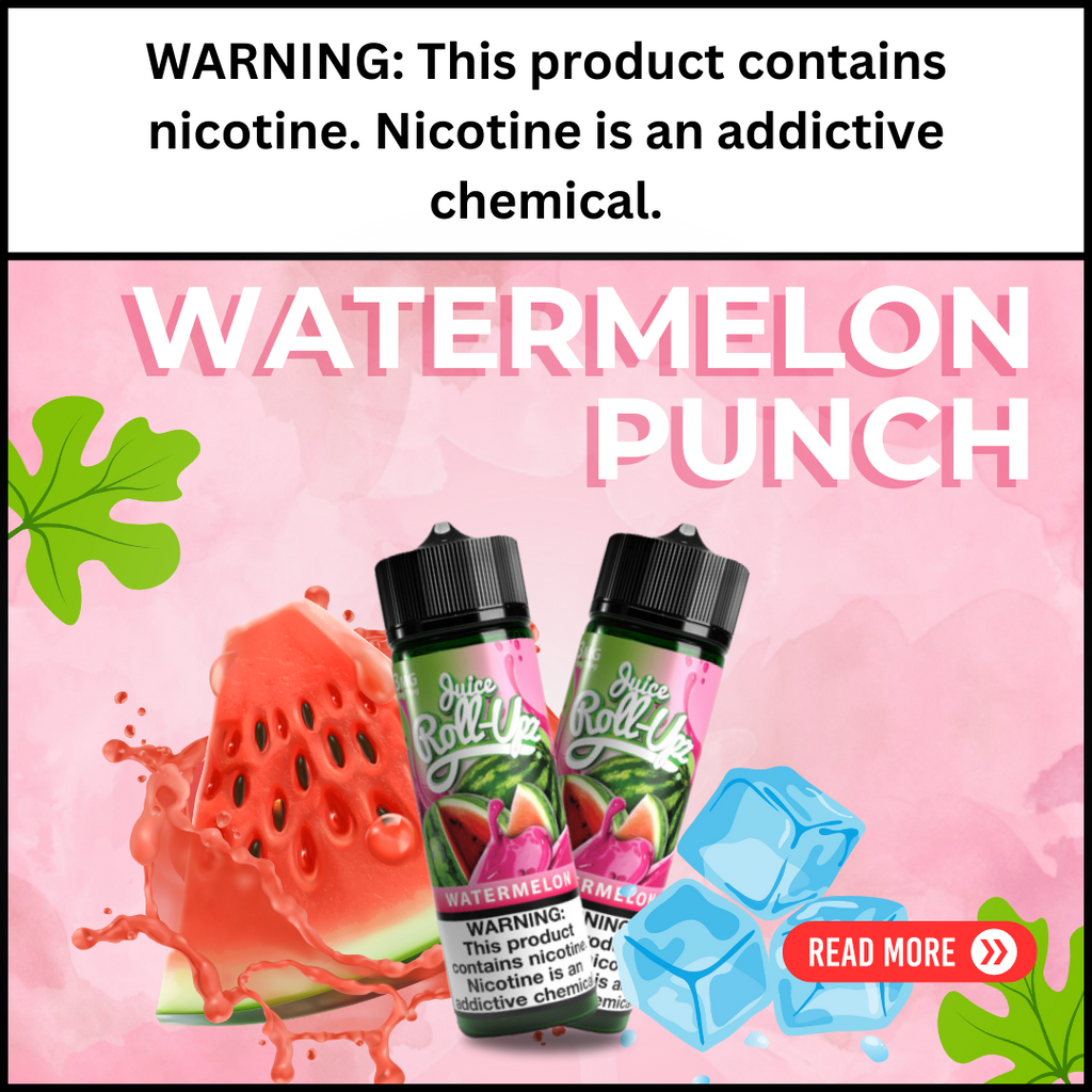 Indulge in Sweet Summertime Bliss with Juice Roll Upz Watermelon Punch EJ Store