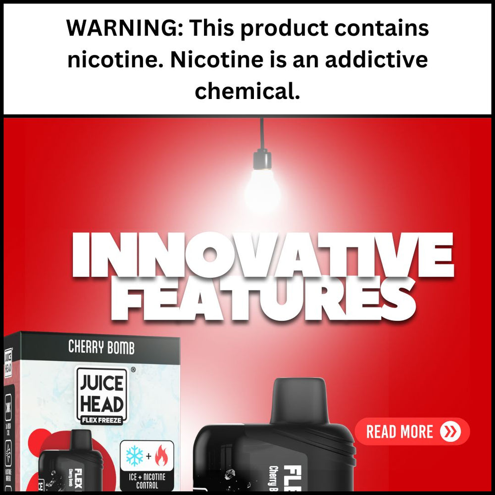 Innovative Features Make Juice Head Flex Freeze An Ultimate Disposable Vape Device