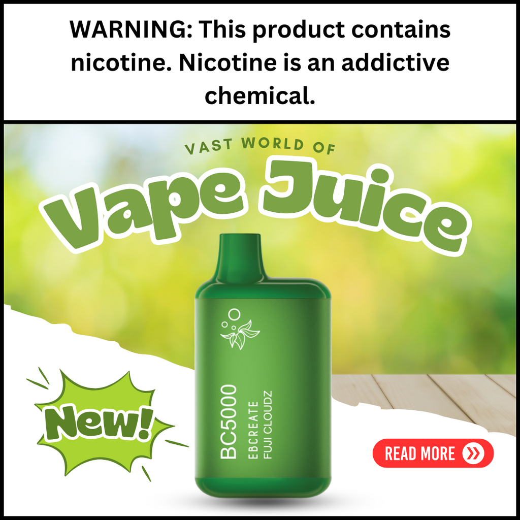 Navigating the Vast World of Vape Juice: Choosing the Perfect Vape Jui – EJ Store