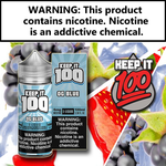 Consider OG Blue (Blue Slushie) by Keep It 100 for All-Day Vape