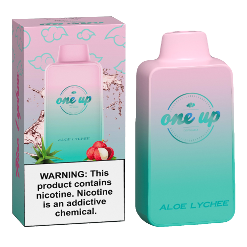 Aloe Lychee Disposable Vape (6000 Puffs) by One Up Disposable