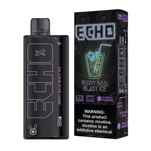 Berry Baja Blast Ice Disposable Vape (8000 Puffs) by ECHO