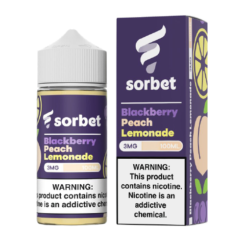 Blackberry Peach Lemonade by Sorbet Pop 100ml