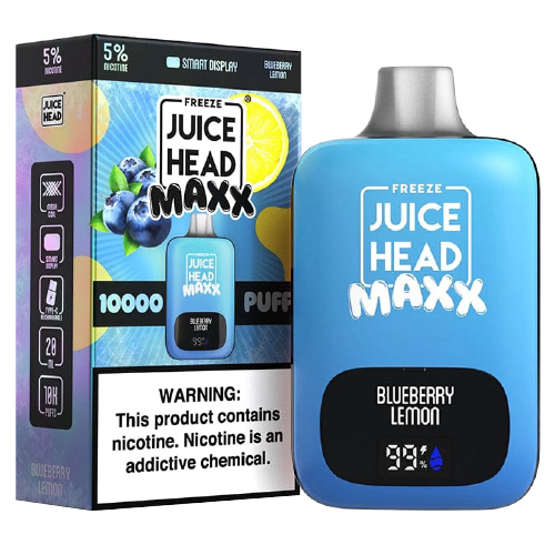 Blueberry Lemon Freeze Disposable Vape (10000 Puffs) by Juice Head Maxx