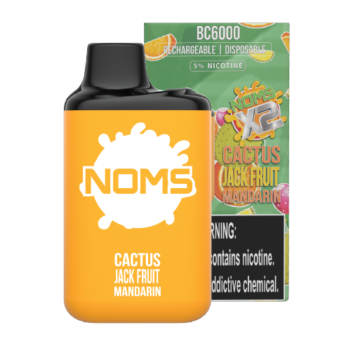 Cactus Jackfruit Mandarin Disposable Vape (6000 Puffs) by Noms BC6000