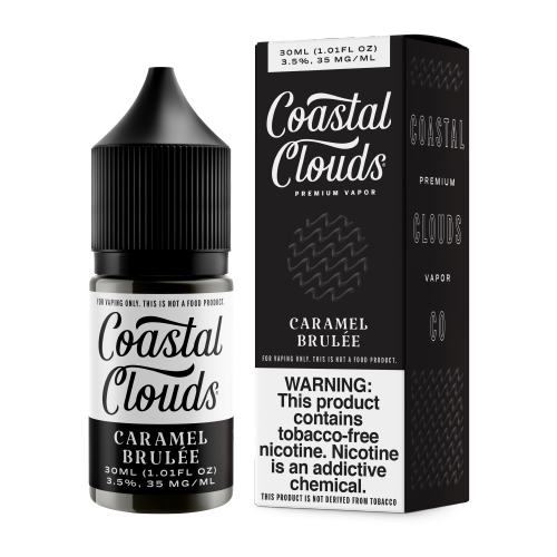 Caramel Brulee by Coastal Clouds Salt Nic 30ml