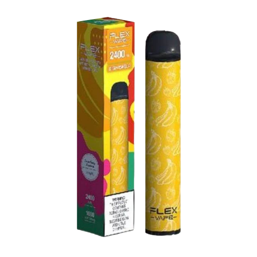 Strawberry Banana Disposable Vape (2400 Puffs) by Flex Vape