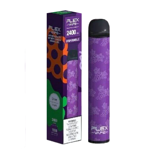 Grapy Disposable Vape (2400 Puffs) by Flex Vape