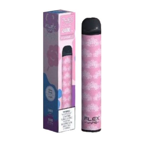 Cotton Candy Disposable Vape (2400 Puffs) by Flex Vape