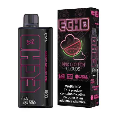 ECHO Pink Cotton Clouds Disposable Vape