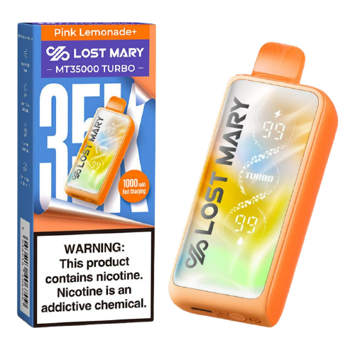 Pink Lemonade Disposable Vape (35000 Puffs) by Lost Mary MT35000 Turbo