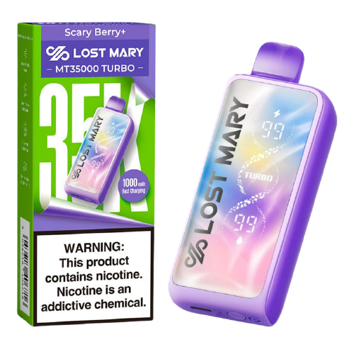 Scary Berry Disposable Vape (35000 Puffs) by Lost Mary MT35000 Turbo