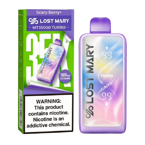 Scary Berry Disposable Vape (35000 Puffs) by Lost Mary MT35000 Turbo