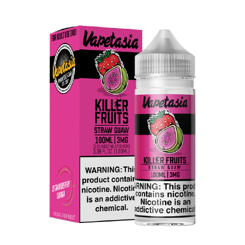 Straw Guaw by Vapetasia Killer Fruits 100ml