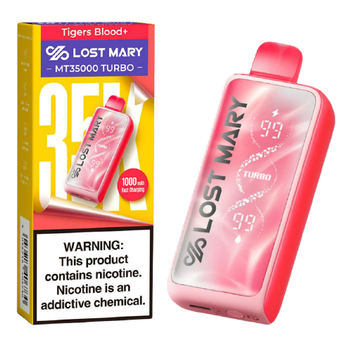 Tigers Blood Disposable Vape (35000 Puffs) by Lost Mary MT35000 Turbo