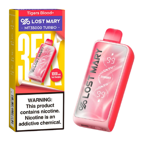 Tigers Blood Disposable Vape (35000 Puffs) by Lost Mary MT35000 Turbo
