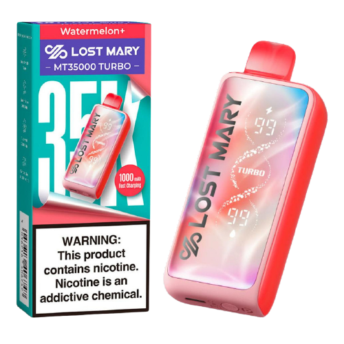 Watermelon Disposable Vape (35000 Puffs) by Lost Mary MT35000 Turbo
