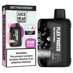 White Peach Raspberry Disposable Vape (50000 Puffs) by Juice Head Flex Freeze