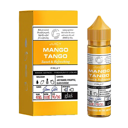 Glas Basix Mango Tango 60ml Vape Juice | Only $9.95 – Ejuice