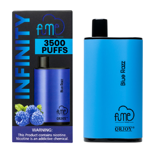 Blue Razz Disposable Vape (3500 Puffs) by Fume Infinity