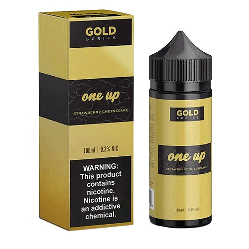 Strawberry Cheesecake by One Up Vapor Gold 100ml