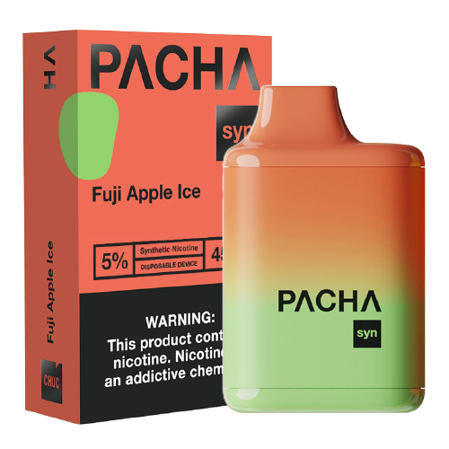 Fuji Apple Ice Disposable Pod (4500 Puffs) by Pachamama Syn