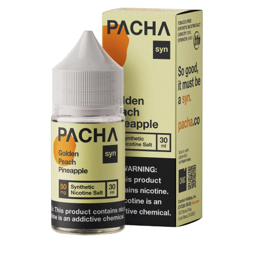 Golden Peach Pineapple by Pachamama Salts 30ml