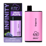 Grape Ice Disposable Vape (3500 Puffs) by Fume Infinity