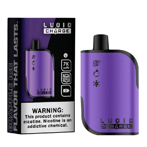 Grapple Ice Disposable Vape (7000 Puffs) by Lucid Charge