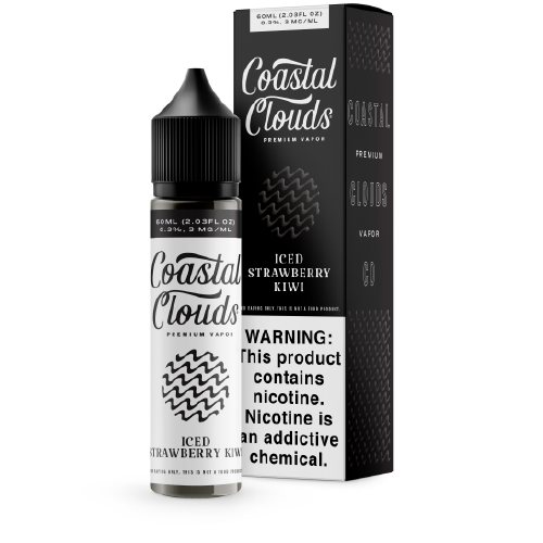 Iced Strawberry Kiwi by Coastal Clouds 60ml