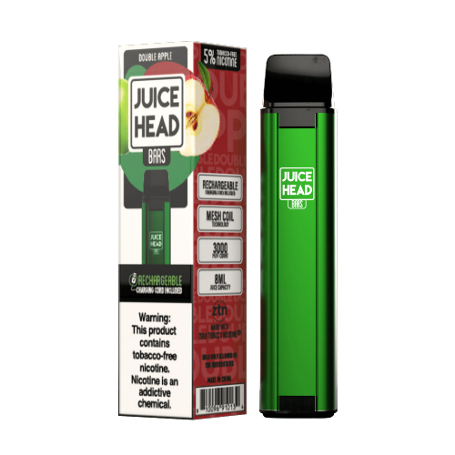 Double Apple Disposable Pod (3000 Puffs) by Juice Head Bars