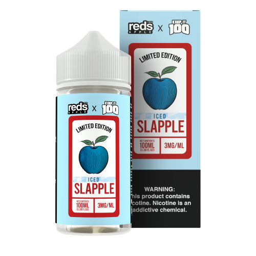 Slapple Iced by Reds Apple Ejuice x Keep It 100 100ml