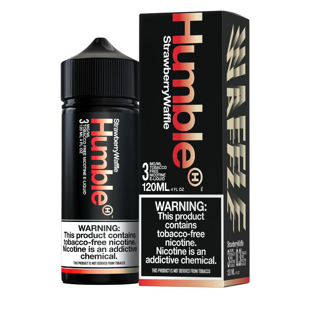 Strawberry Waffle (Strawberry Crepe) by Humble Juice Co. 120ml