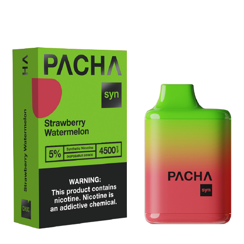 Strawberry Watermelon Disposable Pod (4500 Puffs) by Pachamama Syn