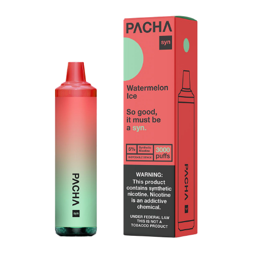 Watermelon Ice Disposable Pod (3000 Puffs) by Pachamama Syn