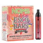 White Peach Raspberry Disposable Vape (4000 Puffs) by Noms Esco Bars