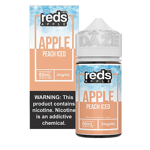 Peach ICED by Reds Apple Ejuice 60ml