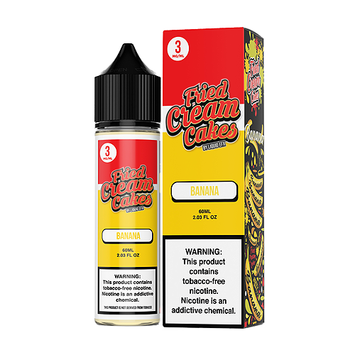 Banana Fried Cream Cakes by Liquid EFX 60ml