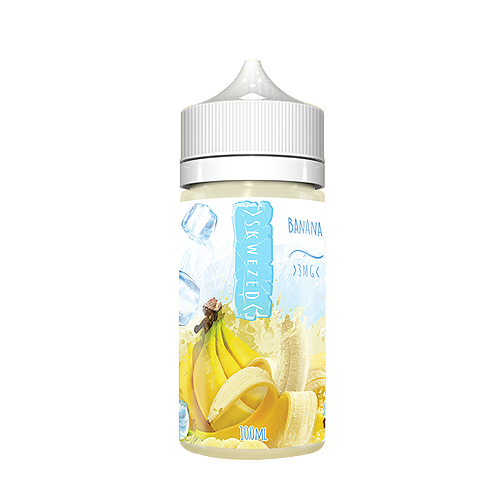 Skwezed Banana Ice 100ml Vape Juice Only 11.95 EJ Store