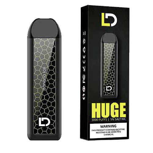 Banana Ice Disposable Pod (3000 Puffs) by Huge