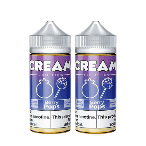 2PACK BUNDLE Berry Pops by Vape 100 Cream Collection 200ml (2x100ml)