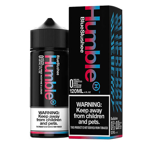 Blue Slushee (Blue Raspberry Freeze) by Humble Juice Co. 120ml