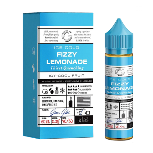 Glas Basix Fizzy Lemonade 60ml Vape Juice | Only $9.95