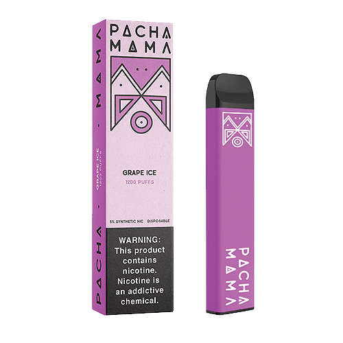 Grape Ice Disposable Pod (1200 Puffs) by Pachamama Syn